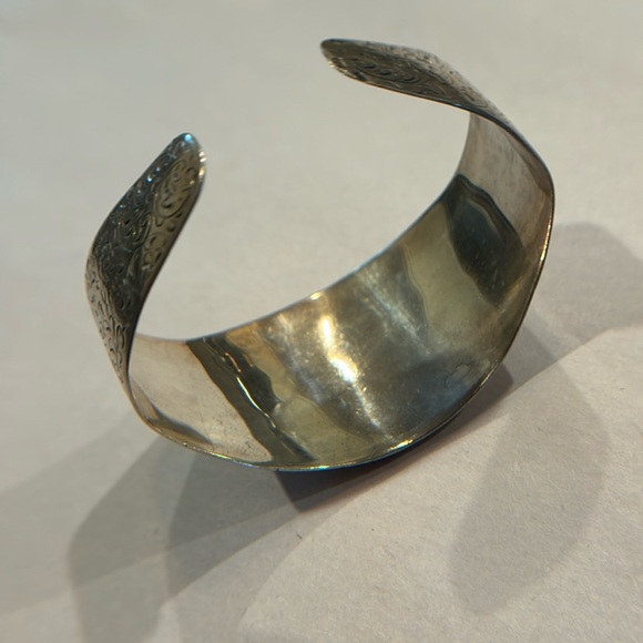 925 sterling silver cuff - Picture 3 of 8